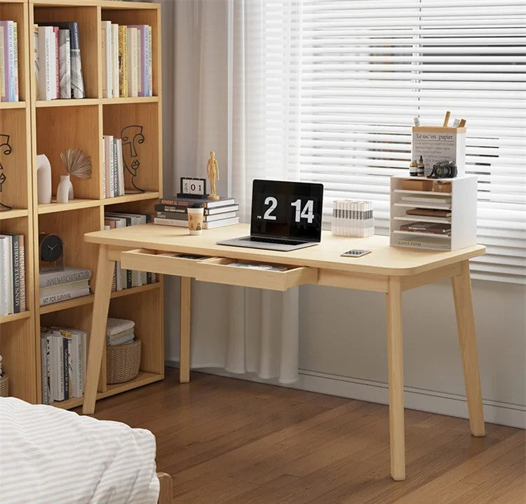 Home Office Desk with Drawers for Bedroom, Office