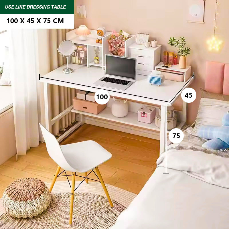 Computer Desk With Shelf