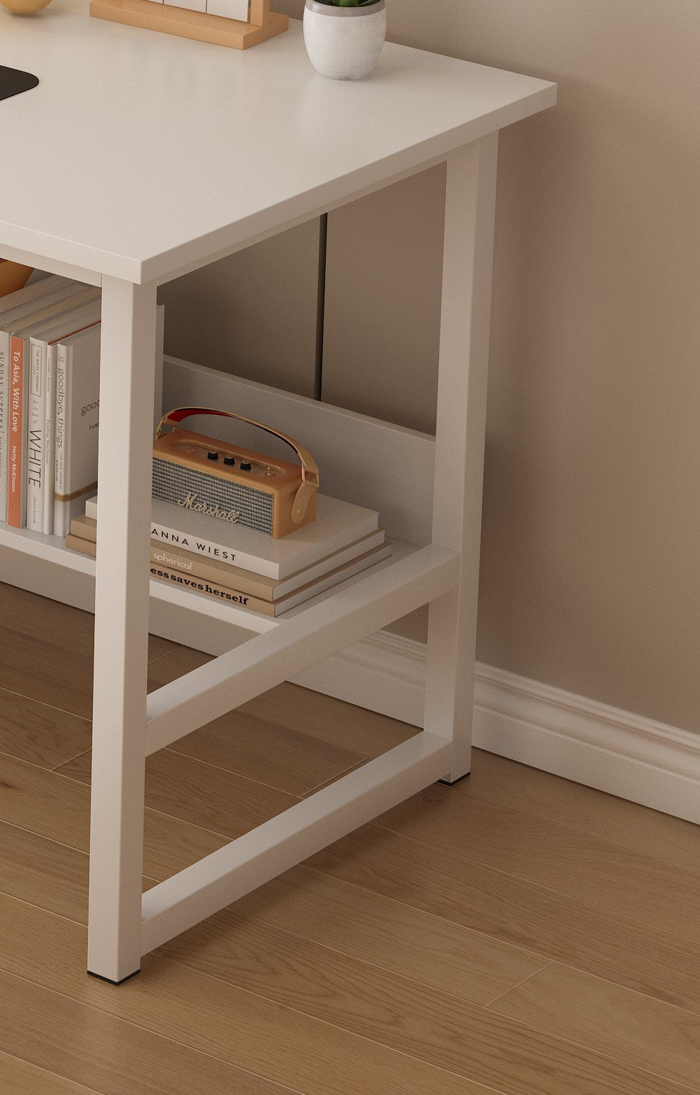 Computer Desk With Shelf