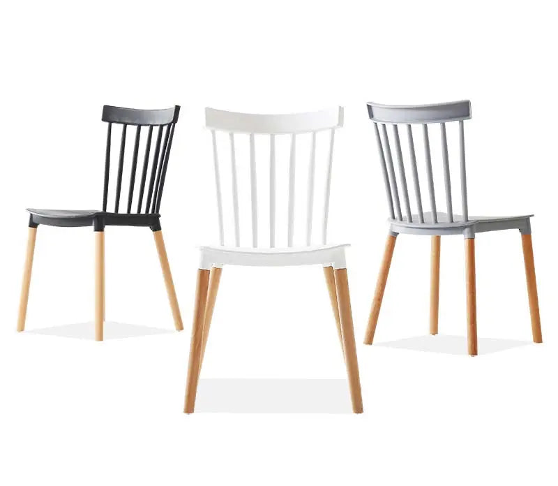 Classic Elegant With Beech Wooden Leg Dining Chair