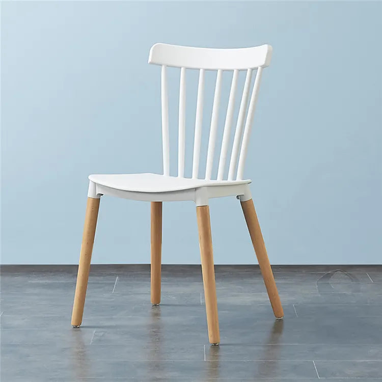 Classic Elegant With Beech Wooden Leg Dining Chair