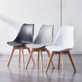 Dining Chairs Padded Seat wooden Legs