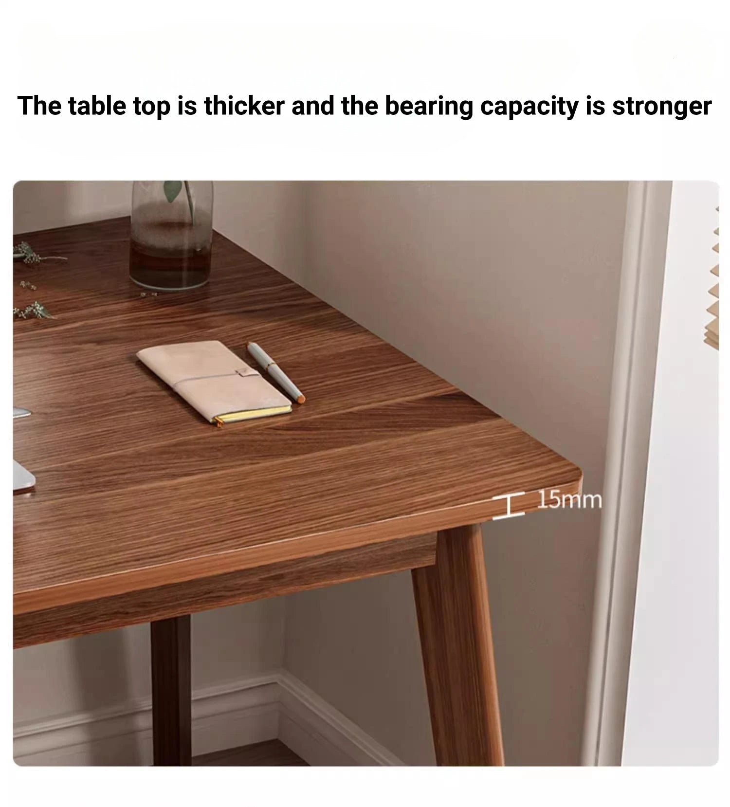 Home Office Desk with Drawers for Bedroom, Office