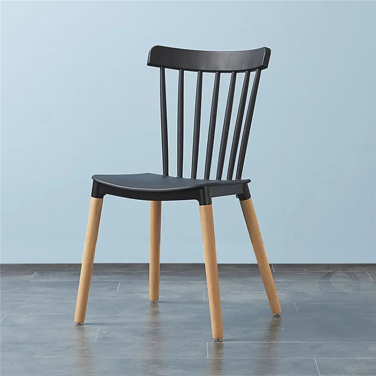 Classic Elegant With Beech Wooden Leg Dining Chair
