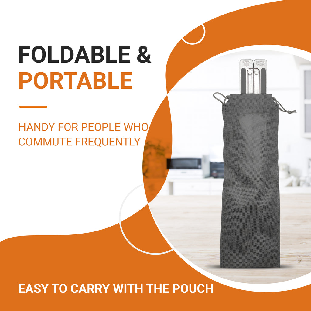 Foldable aluminium laptop riser to ventilated