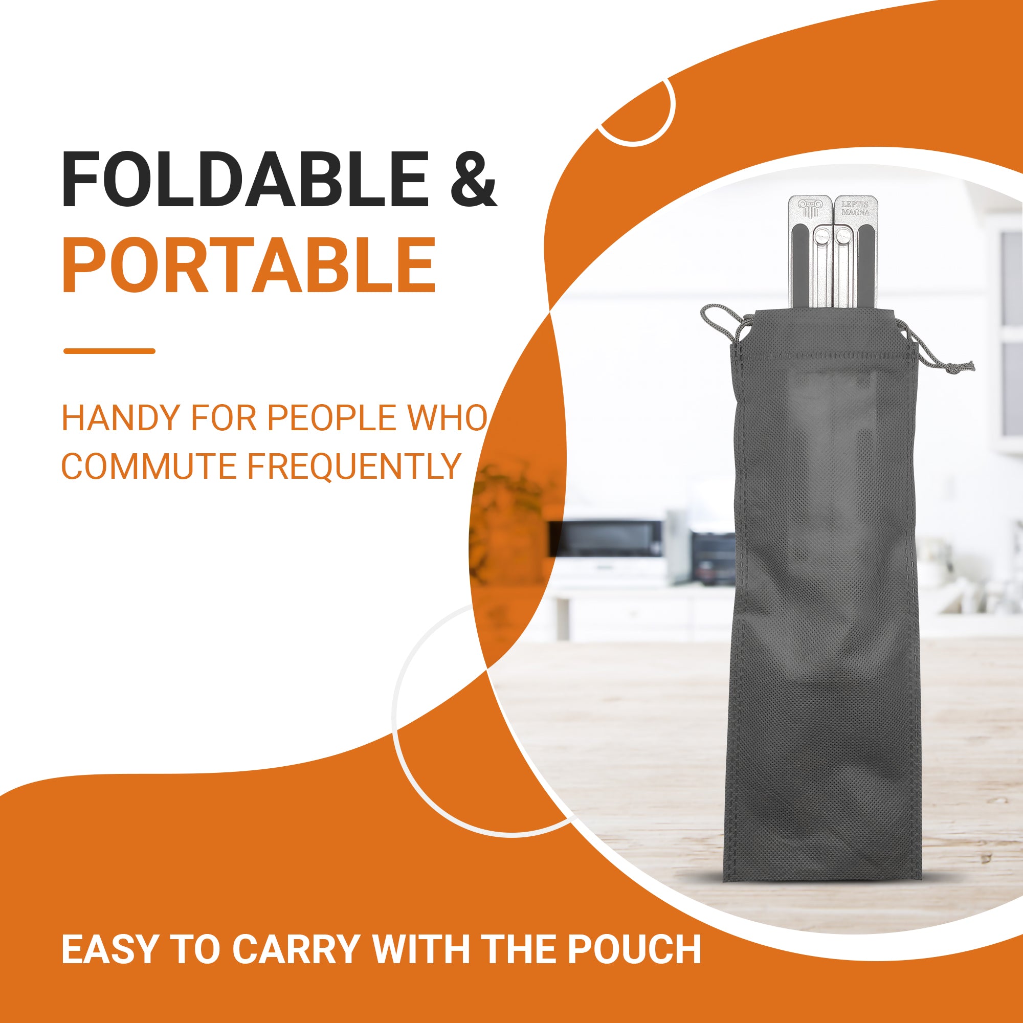 Foldable aluminium laptop riser to ventilated