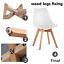 Dining Chairs Padded Seat wooden Legs